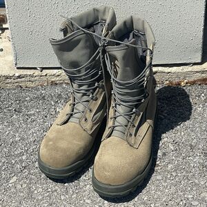 Belleville AFTW Men's Tactical Boots Waterproof GORE-TEX Size 11 Tan Green